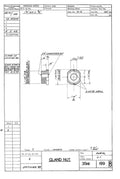 Spitfire Mk VII Type 351 Blueprints 35141 199 B Gland Nut A4 Photo Print