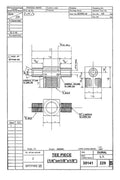 Spitfire Mk VII Type 351 Blueprints 35141 229 B Tee Piece A4 Photo Print
