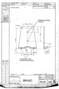 Spitfire Mk VII Type 351 Blueprints 35149 247 B Bracket A4 Photo Print