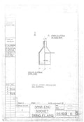 Spitfire Mk VII Type 351 Blueprints 35169 11 B Spat End Socket wing flaps A4 Photo Print