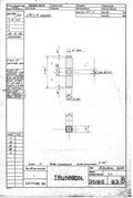 Spitfire Mk VII Type 351 Blueprints 35186 93 B Trunnion A4 Photo Print