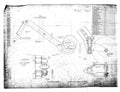 Spitfire MkI II Type 300 Blueprints 30026 27 G GA of Tail Wheel A4 Photo Print