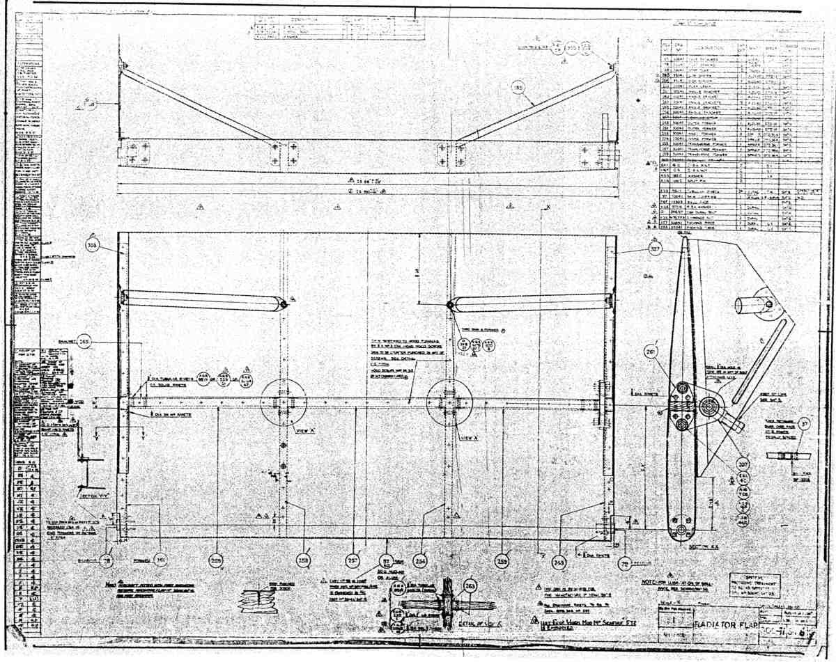 Spitfire MkI II Type 300 Blueprints 30041 6 G Radiator Flap A4 Photo Print