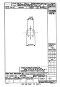 Spitfire MkI II Type 300 Blueprints 30050 705  Washer A4 Photo Print