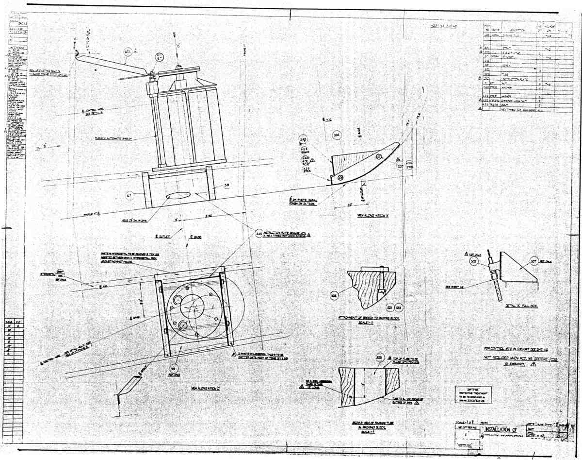 Spitfire MkI II Type 300 Blueprints 30064 45 G Installation of Automatic Recognition Device A4 Photo Print