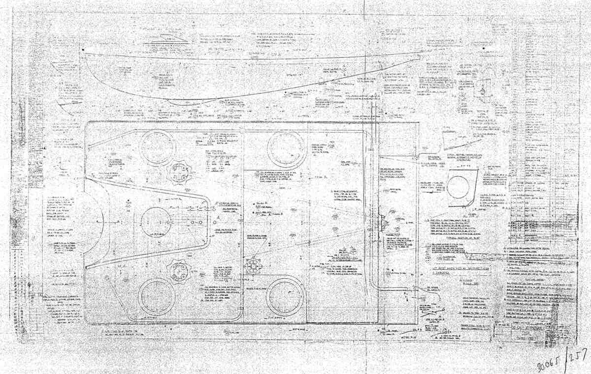 Spitfire MkI II Type 300 Blueprints 30065 257 H 30 Gallon Jettison Tank A4 Photo Print
