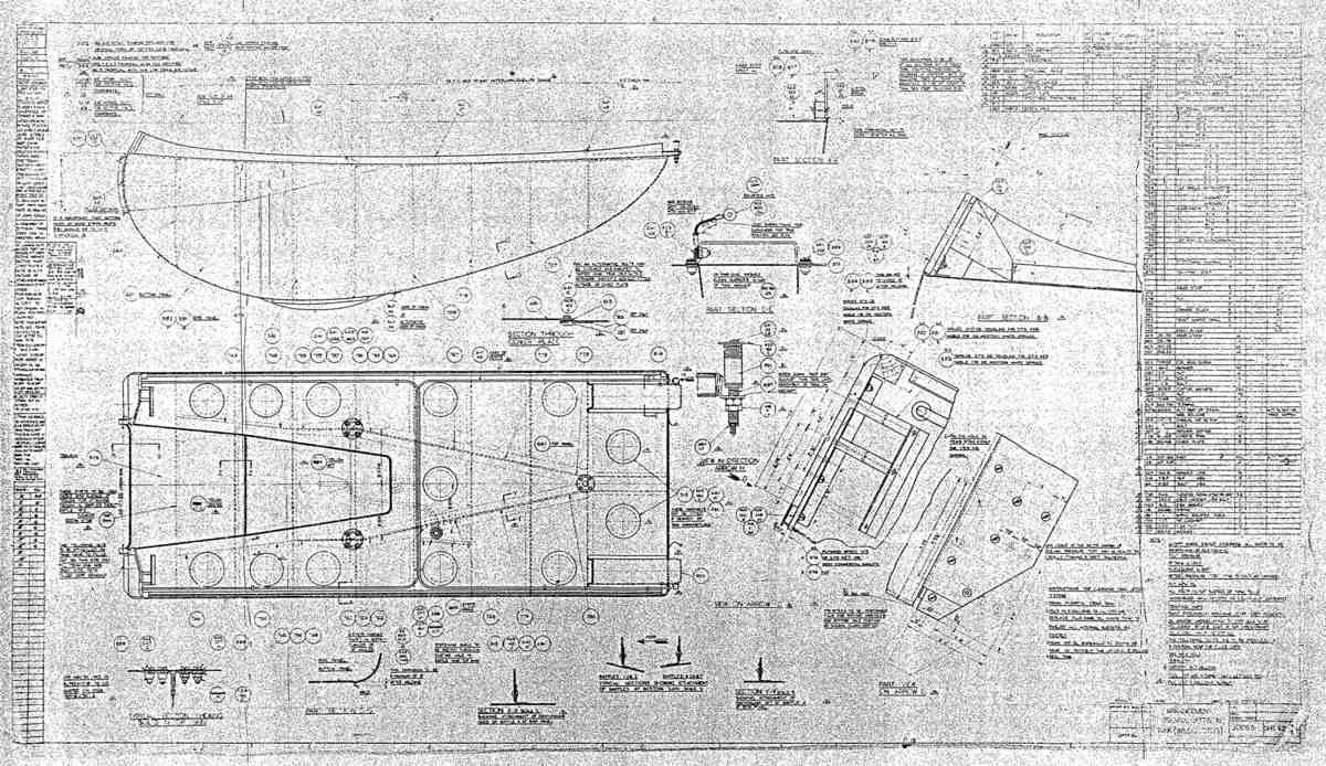 Spitfire MkI II Type 300 Blueprints 30065 42  Arrangement xxx Gallon Jettison Tank A4 Photo Print