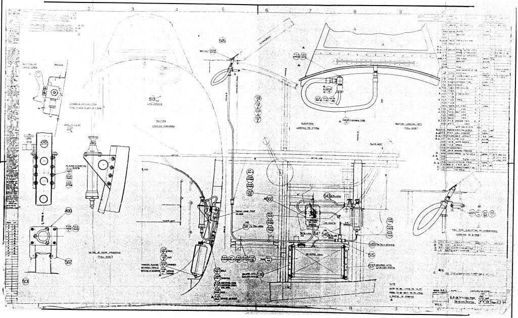 Spitfire MkIV VII Blueprints 30030 SHT 47 H Windscreen De Icing A4 Photo Print