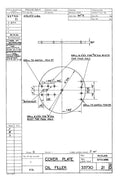 Spitfire Type 337 Mk IV Blueprints 33730 21 B Cover Plate Oil Filler A4 Photo Print