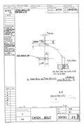 Spitfire Type 337 Mk IV Blueprints 33730 23 B Catch Bolt A4 Photo Print