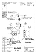 Spitfire Type 337 Mk IV Blueprints 33730 5 B Oil Filler Cover A4 Photo Print