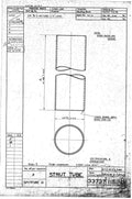 Spitfire Type 337 Mk IV Blueprints 33737 115 B Strut Tube A4 Photo Print