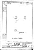 Spitfire Type 337 Mk IV Blueprints 33737 117 B Saddle Washer Strut A4 Photo Print