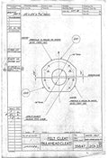 Spitfire Type 356 MK 2122,24 Blueprints 35647 201,203 B Felt Cleat Bulhead cleat A4 Photo Print