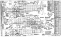 Spitfire Type 361 Mk IX Blueprints 36136 12Arrangement of Electrical Equipment in Fuselage A4 Photo Print