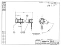 Spitfire Type 361 Mk IX Blueprints 36139 29 C Assembly of Control Shaft A4 Photo Print
