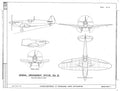 Spitfire Type 365 MKXI Blueprints 36500 1GA Spitfire PRU XI A4 Photo Print
