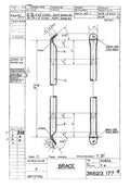 Spitfire Type 366 MKXII Blueprints 36623 177 B Brace A4 Photo Print