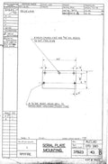Spitfire Type 379 MKXIV Blueprints 37923 43 B Serial Plate Mounting A4 Photo Print