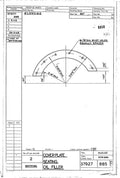 Spitfire Type 379 MKXIV Blueprints 37927 885 B Cover Plate Seating Oil Filler A4 Photo Print