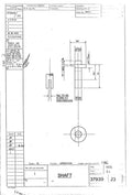 Spitfire Type 379 MKXIV Blueprints 37939 23 B Shaft A4 Photo Print