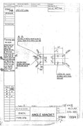 Spitfire Type 379 MKXIV Blueprints 37941 133134 B Angle Bracket A4 Photo Print