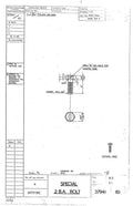 Spitfire Type 379 MKXIV Blueprints 37941 161 B Special 2BA Bolt A4 Photo Print