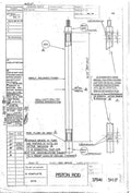 Spitfire Type 379 MKXIV Blueprints 37941 17 B Piston Rod A4 Photo Print