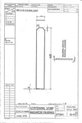 Spitfire Type 379 MKXIV Blueprints 37941 3132 B Stiffening Strip Radiator Fairing A4 Photo Print