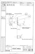 Spitfire Type 390 Mk XIX Blueprints 39008 123255 B Attachment Angle A4 Photo Print