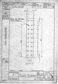 Spitfire Type 390 Mk XIX Blueprints 39008 135 B Buttstrap A4 Photo Print