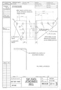 Spitfire Type 390 Mk XIX Blueprints 39008 23,24 B Top Forward Attachment Rib 5 A4 Photo Print