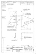 Spitfire Type 390 Mk XIX Blueprints 39008 2526 B Bottom Rib to Spar Attachment Bracket Inboard A4 Photo Print