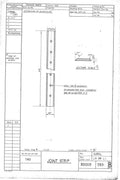 Spitfire Type 390 Mk XIX Blueprints 39008 283 B Joint Strip A4 Photo Print