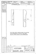Spitfire Type 390 Mk XIX Blueprints 39008 305 B Stiffener Auxiliary Spar A4 Photo Print