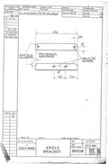 Spitfire Type 390 Mk XIX Blueprints 39008 369370 B Angle Bracket A4 Photo Print