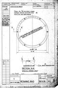 Spitfire Type 390 Mk XIX Blueprints 39008 411 B Retaining Ring A4 Photo Print