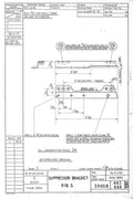 Spitfire Type 390 Mk XIX Blueprints 39008 443,444 B Suppressor Bracket Rib5 A4 Photo Print