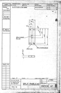 Spitfire Type 390 Mk XIX Blueprints 39008 67 B Split Fairlead A4 Photo Print