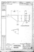 Spitfire Type 390 Mk XIX Blueprints 39027 111,112 B Intercostal Bracket A4 Photo Print