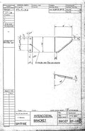 Spitfire Type 390 Mk XIX Blueprints 39027 117118 B Intercostal Bracket A4 Photo Print