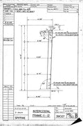 Spitfire Type 390 Mk XIX Blueprints 39027 149150 B Intercostal Frame 11 12 A4 Photo Print