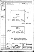 Spitfire Type 390 Mk XIX Blueprints 39027 267268 B Label Connections at wing Root A4 Photo Print