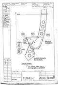 Spitfire Type 390 Mk XIX Blueprints 39027 28 B Frame 17 A4 Photo Print