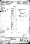 Spitfire Type 390 Mk XIX Blueprints 39027 283 B Channel A4 Photo Print