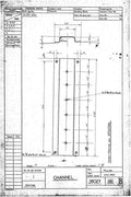 Spitfire Type 390 Mk XIX Blueprints 39027 285 B Channel A4 Photo Print