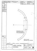 Spitfire Type 390 Mk XIX Blueprints 39027 301 B Upper Capping Channel A4 Photo Print