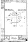 Spitfire Type 390 Mk XIX Blueprints 39027 341 B Doubler A4 Photo Print
