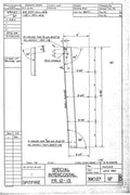 Spitfire Type 390 Mk XIX Blueprints 39027 97 B Special Intercostal Fr 12 13 A4 Photo Print