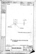 Spitfire Type 390 Mk XIX Blueprints 39033 21 B Sealing Washer A4 Photo Print